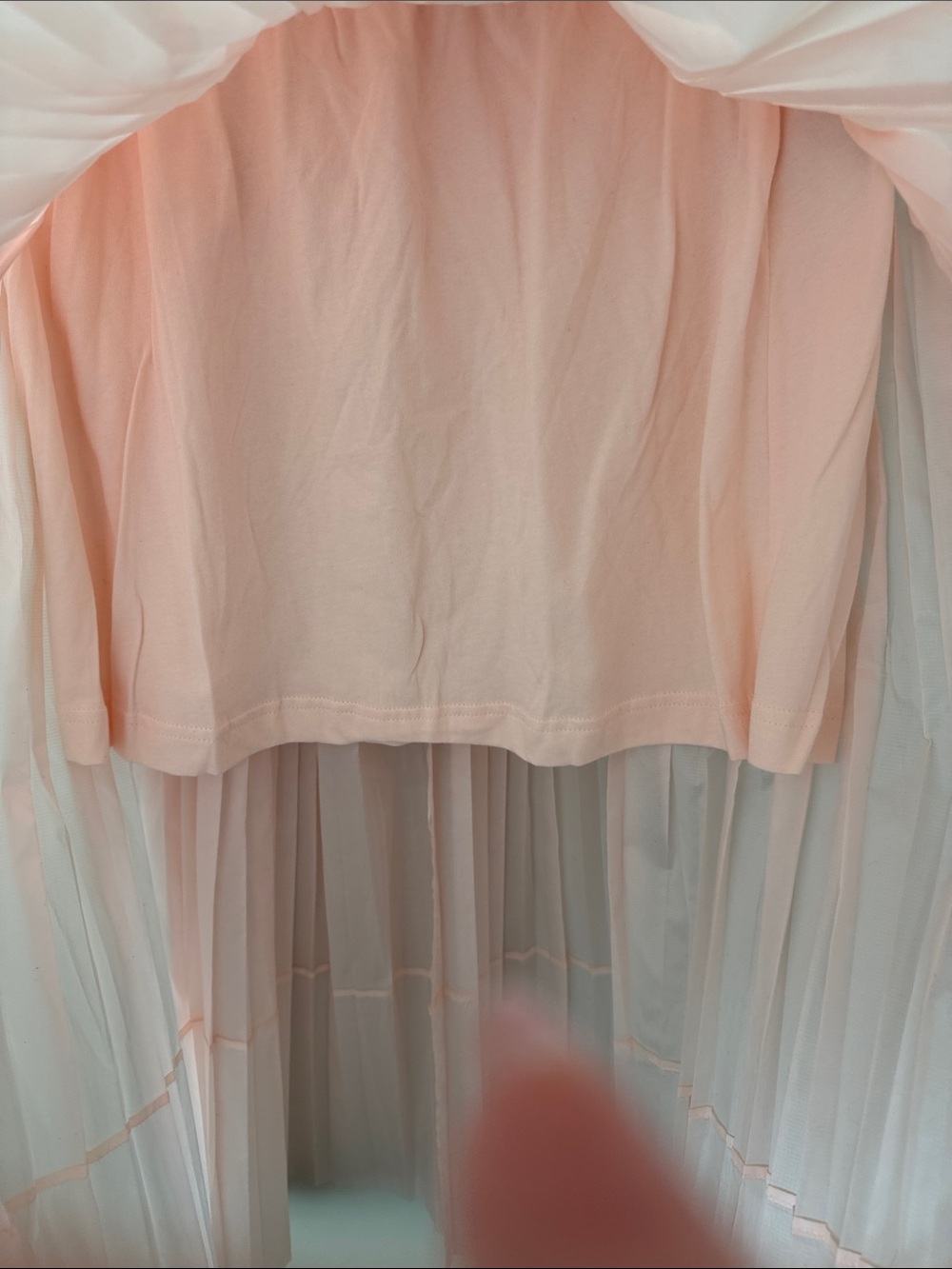 adidas Pink Pleated Midi Skirt with Logo Elastic Waistband - Picture 5 of 10